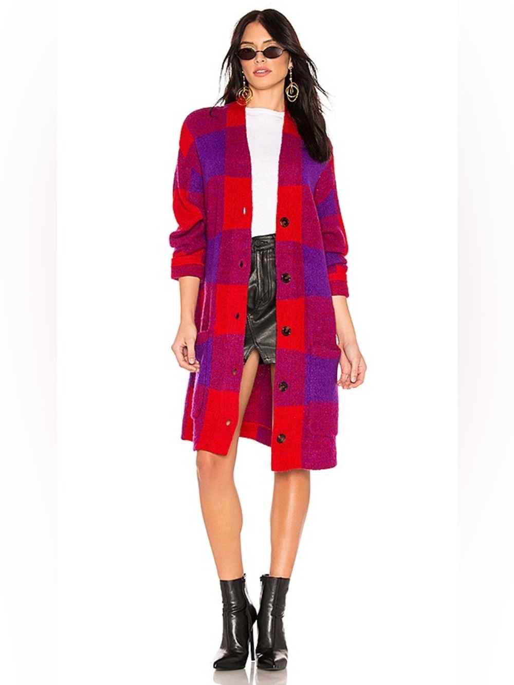 BLANKNYC Grandpa Cardi in Baby Boomer/Size Medium